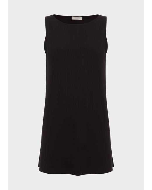 Hobbs Black Avery Tunic Top