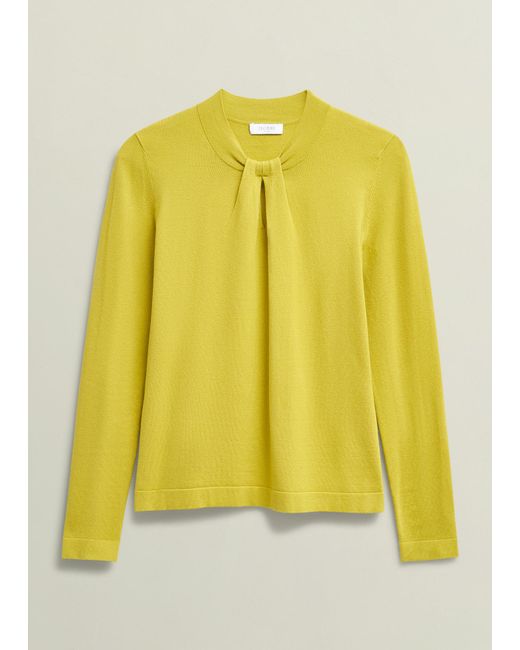 Hobbs Yellow Effie Jumper