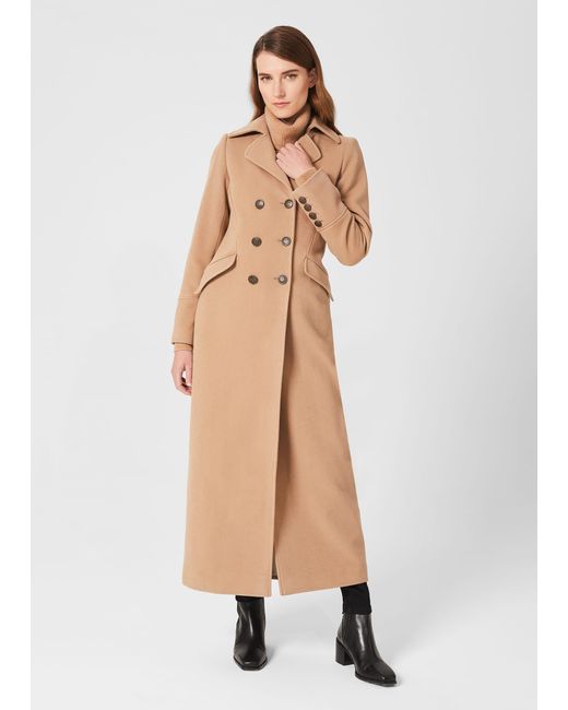 Hobbs Brenna Wool Blend Maxi Coat in 