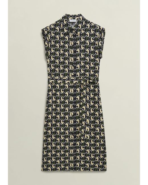 Hobbs Natural Petite Kalinda Shirt Dress