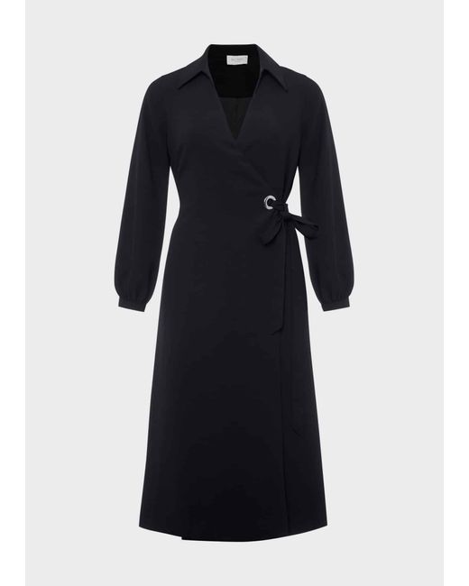 Hobbs Black Mona Dress