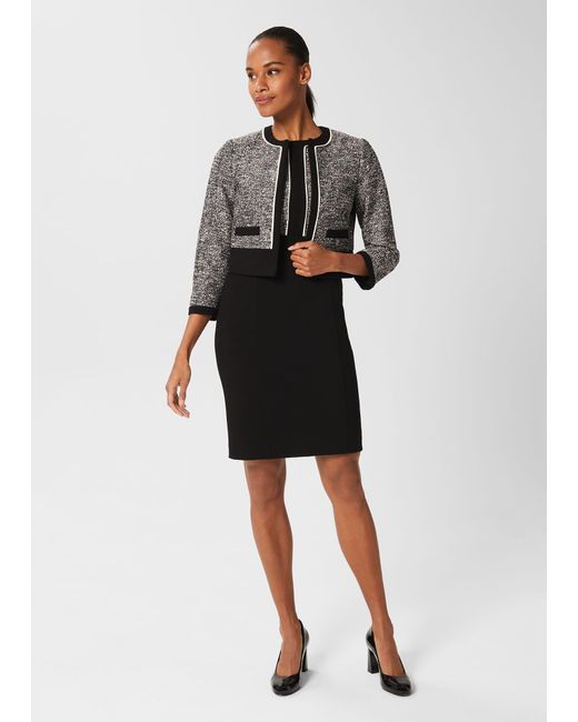 Hobbs Black Petite Brienna Jacket