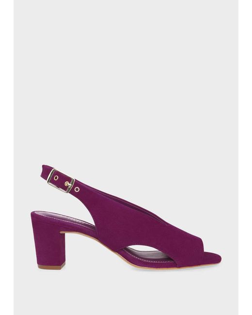 Hobbs Purple Riley Sandal