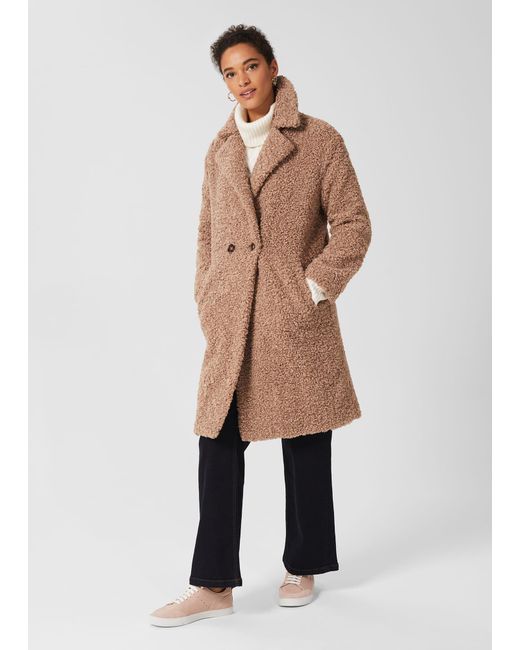 Hobbs Natural Charlize Teddy Coat