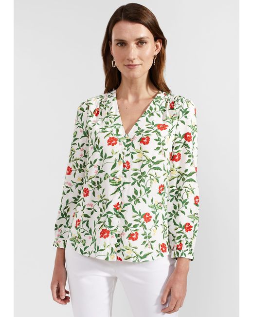 Hobbs Multicolor Florence Blouse