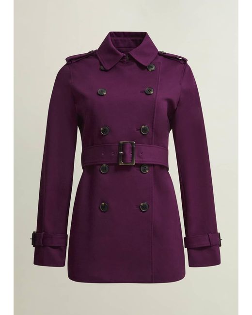 Hobbs Pink Adalee Trench
