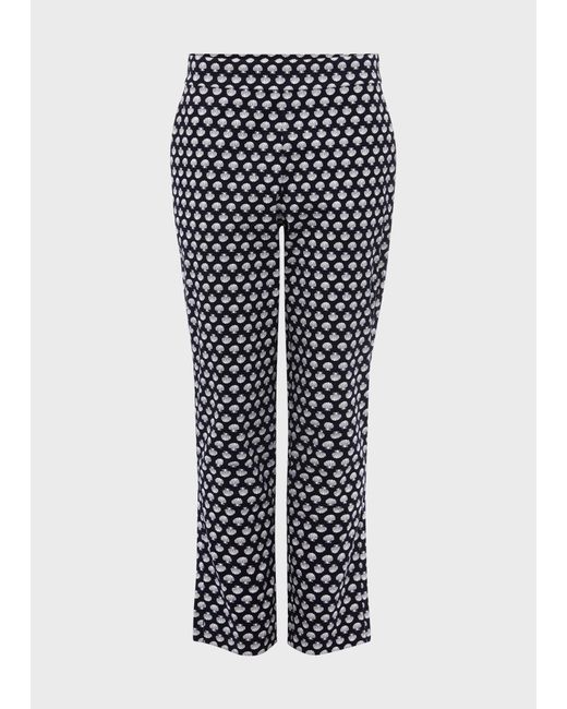 Hobbs Multicolor Florence Slim Leg Capri
