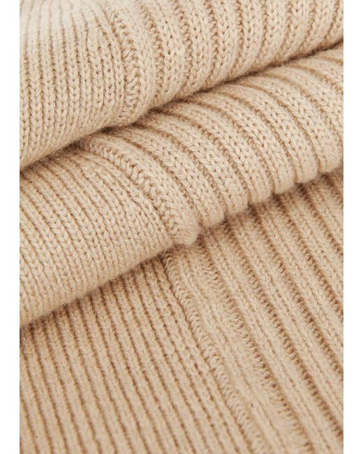 Hobbs Natural Lovell Co-ord Wool Cotton Skirt