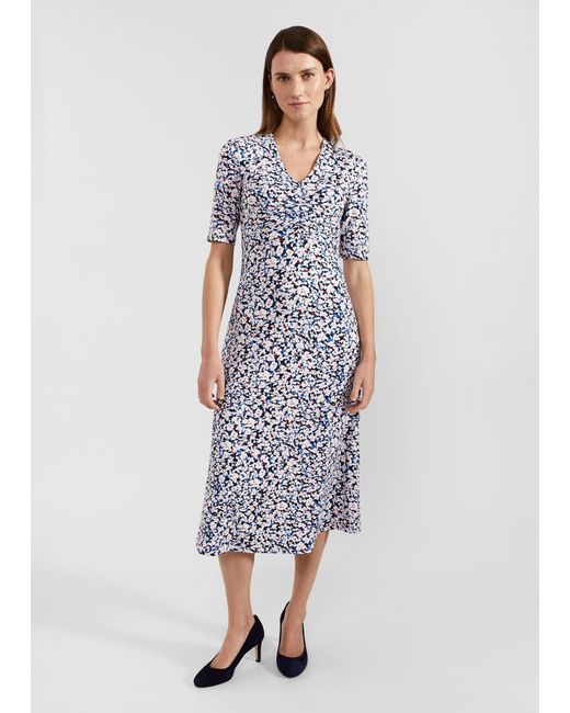 Hobbs White Petite Frankie Dress