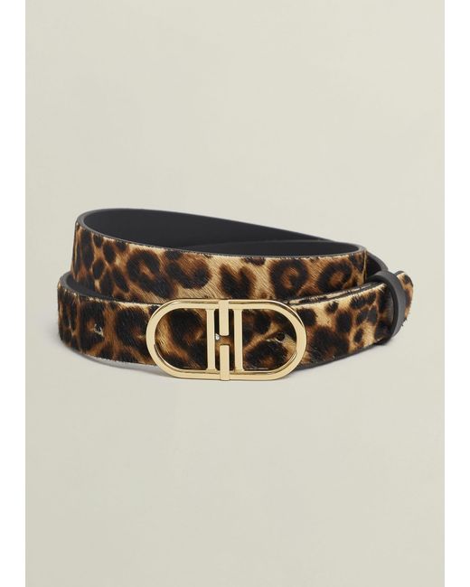 Hobbs Multicolor Kiera Leopard Belt