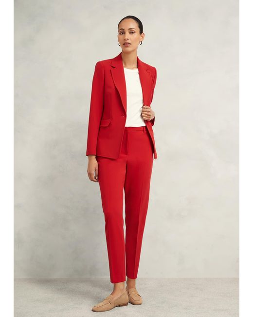 Hobbs Red Miley Suit Jacket