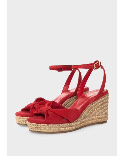 Hobbs Red Angelica Espadrille