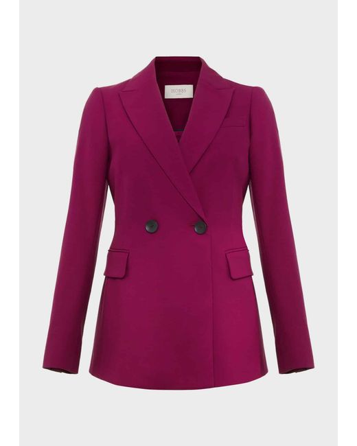 Hobbs Red Petite Nola Jacket