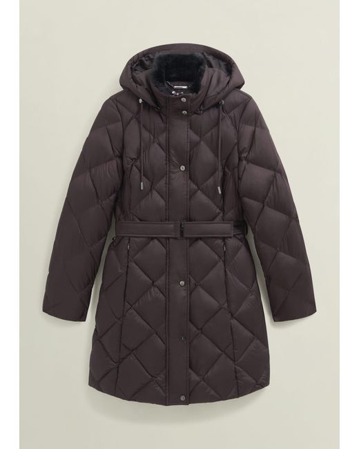Hobbs Brown Petite Lumi Puffer Coat