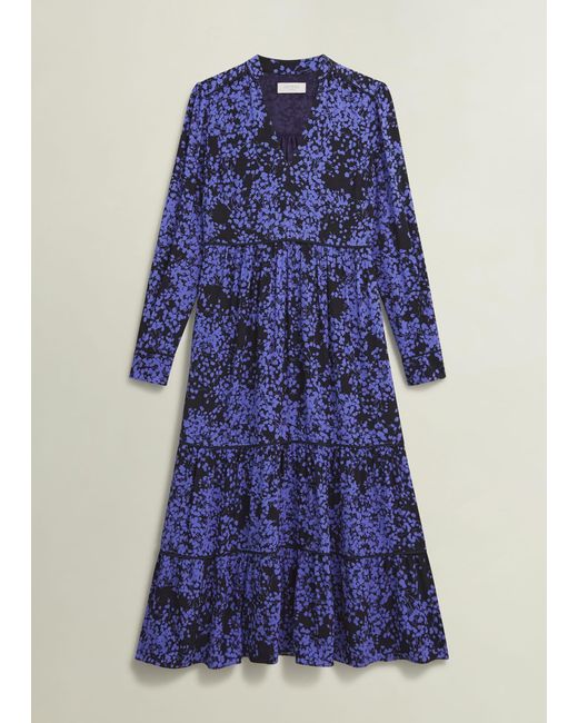 Hobbs Blue Tillie Dress