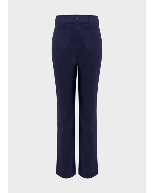 Hobbs Blue Kim Trousers