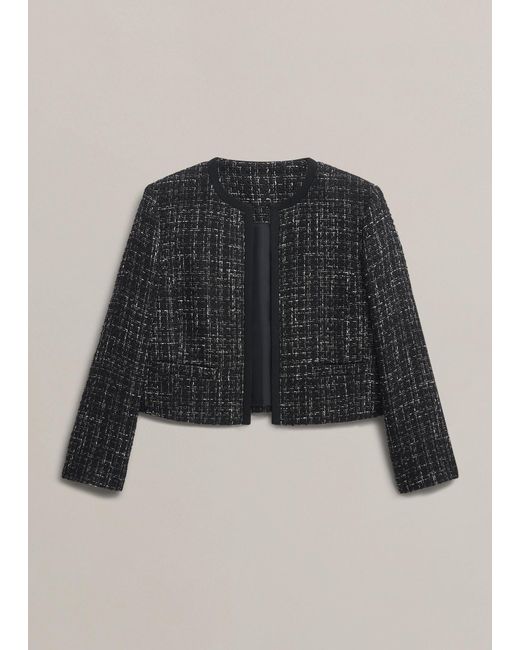 Hobbs Black Petite Esme Match Jacket