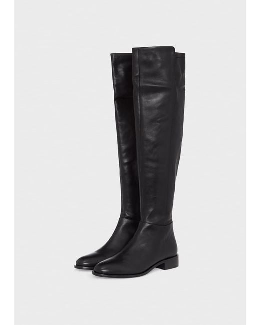 Hobbs Black Zadie Knee Boots