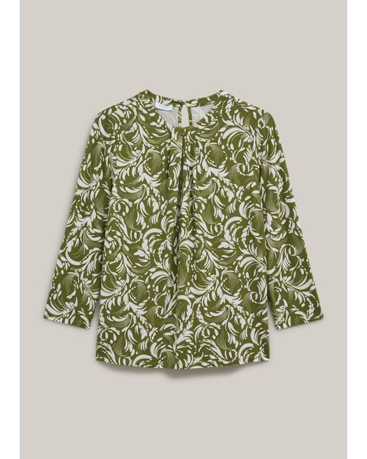 Hobbs Green Julia Printed Top