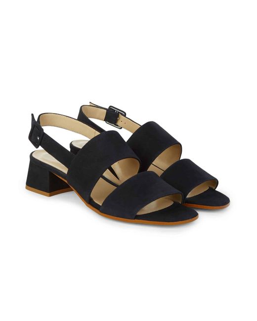 hobbs navy sandals