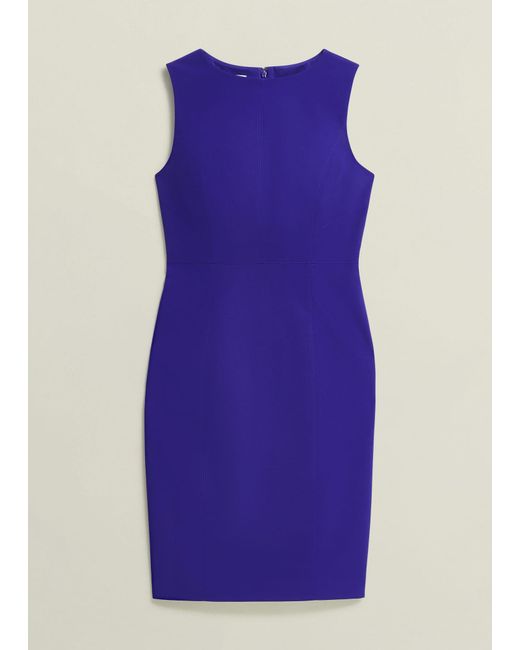 Hobbs Blue Petite Katia Dress