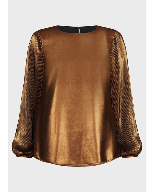 Hobbs Black Malindi Metallic Top