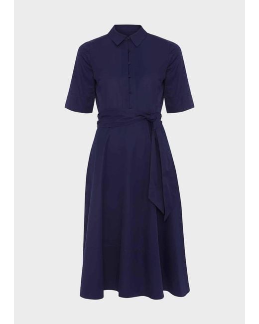 Hobbs Blue Brielle Dress
