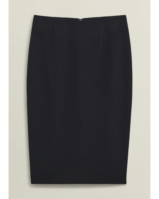 Hobbs White Petite Rae Skirt