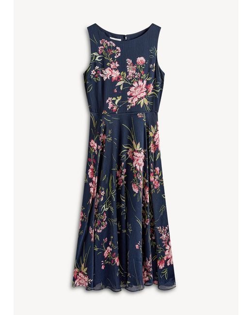 Hobbs Blue Carly Dress