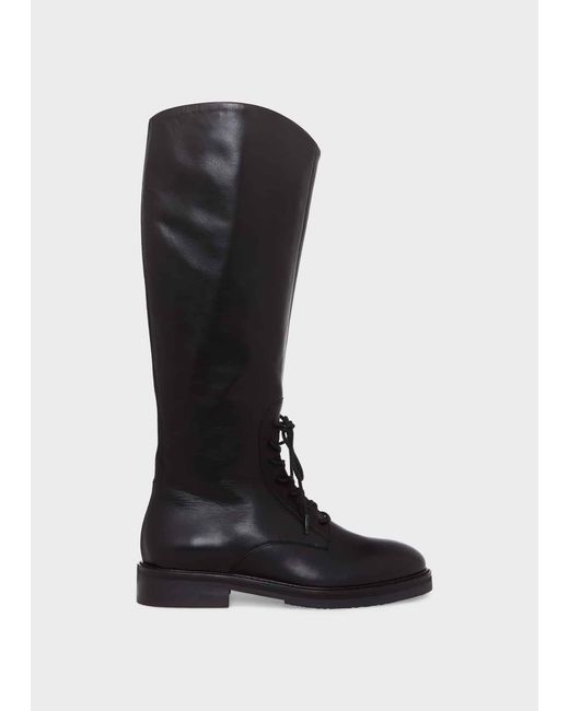 Hobbs Black Laurel Knee Boots