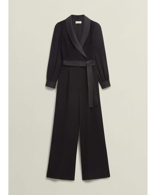 Hobbs Multicolor Recycled Tuxedo-Inspired Jumpsuit