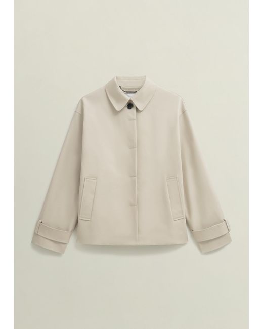 Hobbs Natural Frida Shower Resistant Short Trench Coat