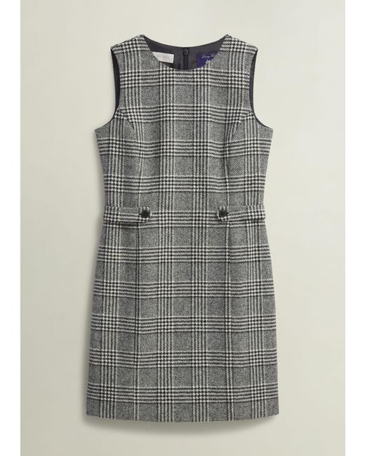 Hobbs Natural Brea Wool Dress