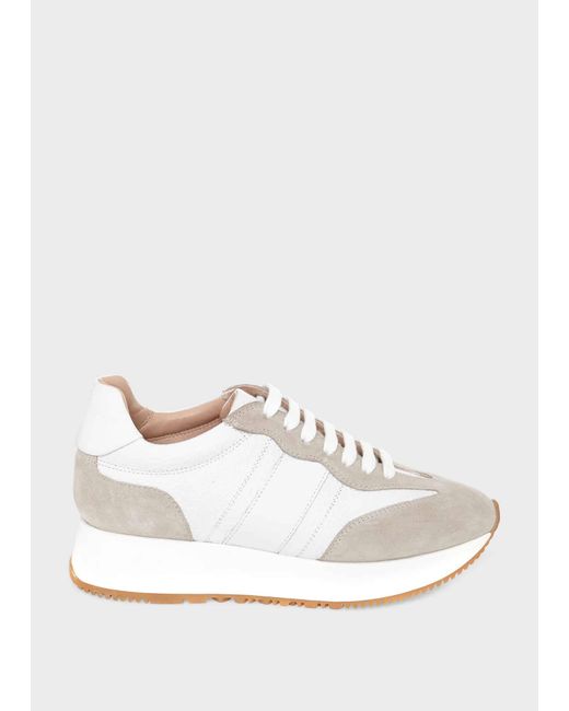 Hobbs White Lola Trainer