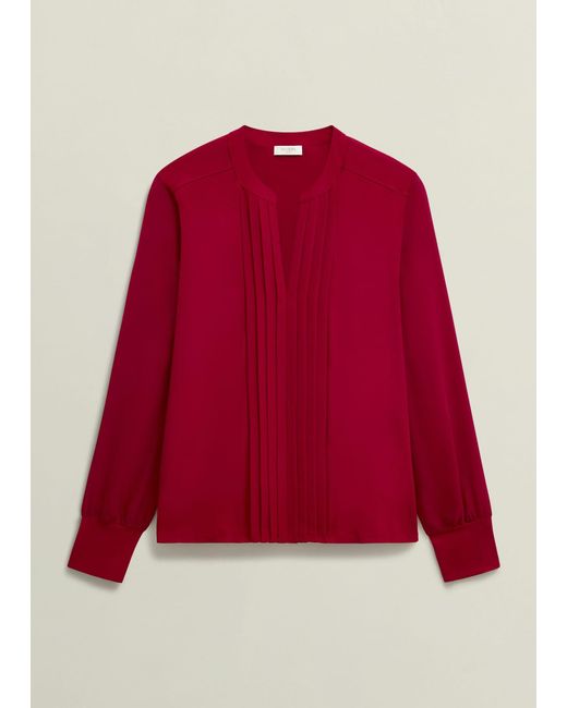 Hobbs Red Darcey Top