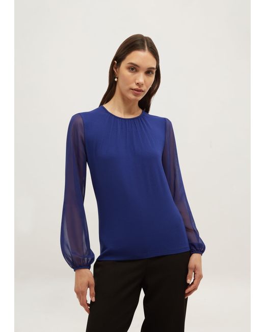 Hobbs Blue Macie Top
