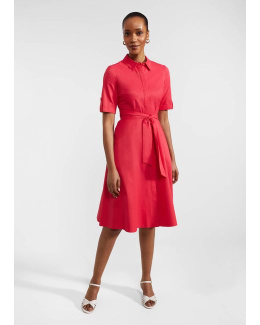 Hobbs Red Tarianna Dress