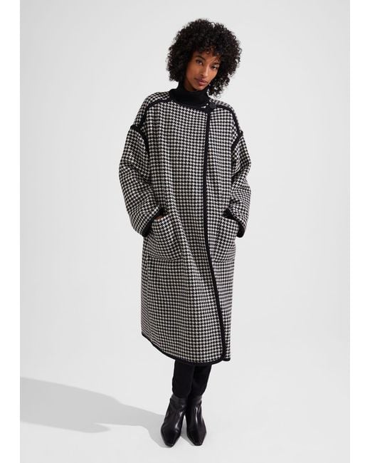 Hobbs tartan deals coat