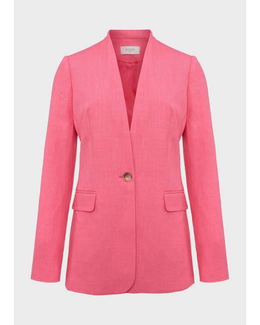 Hobbs Nyla Jacket in Pink Lyst
