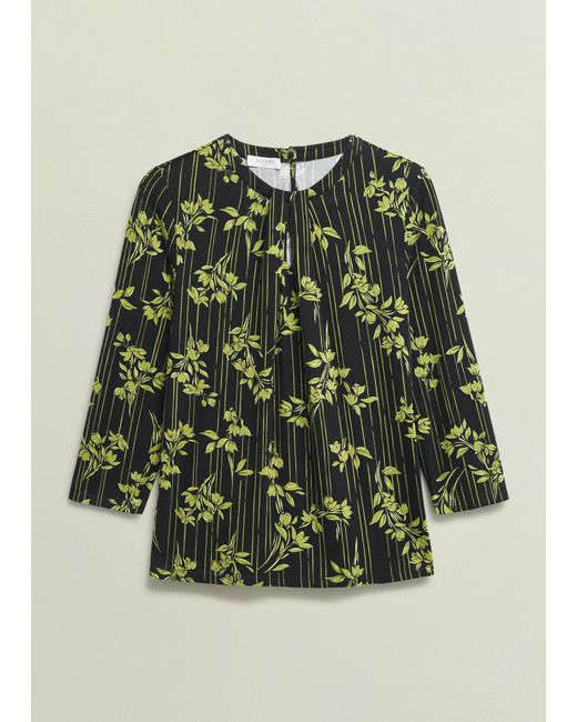 Hobbs Green Julia Printed Top
