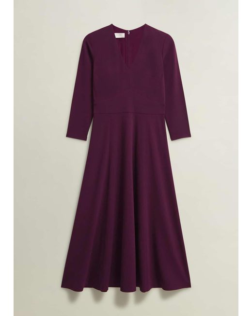 Hobbs Multicolor Mirabel Ponte Dress