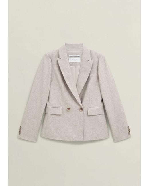Hobbs Natural Alessia Linen Jacket