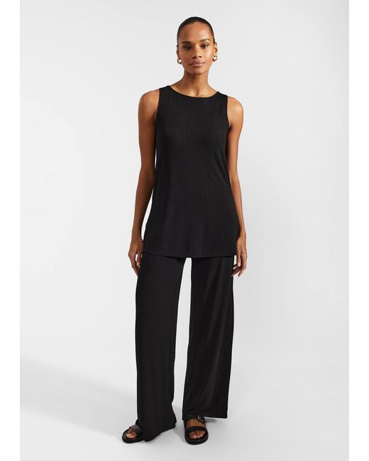 Hobbs Black Avery Jersey Trousers
