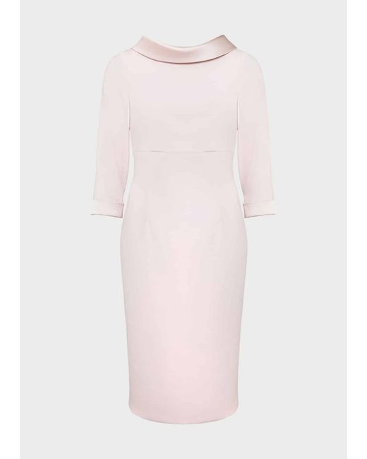 Hobbs White Rhianne Shift Dress