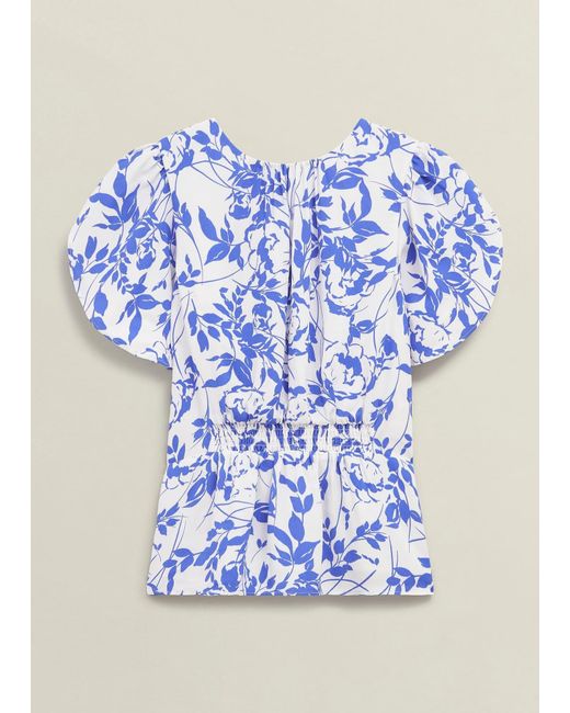 Hobbs Blue Bianca Top