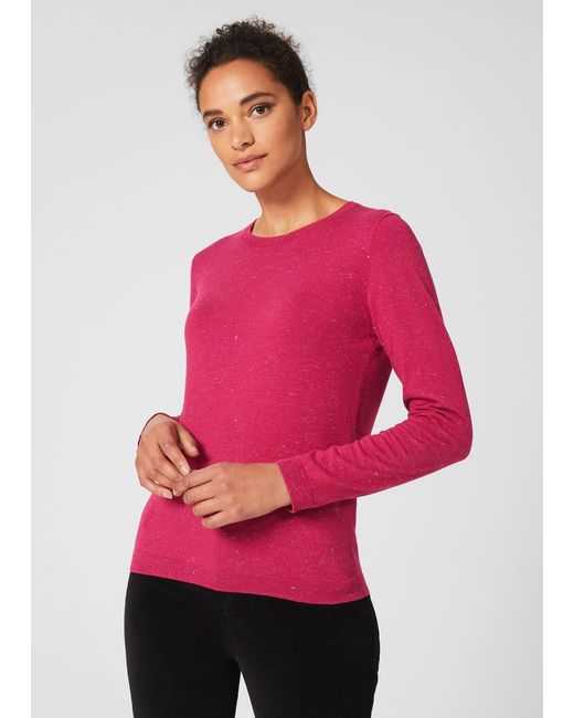 Hobbs Red Penny Sparkle Jumper