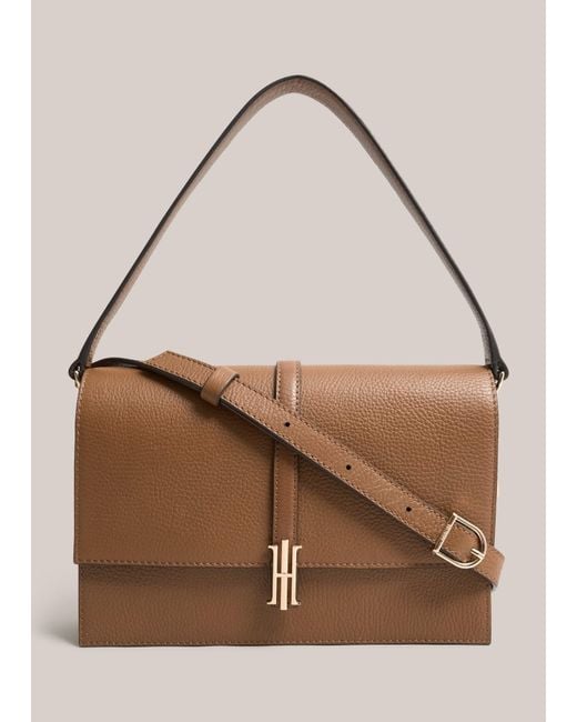 Hobbs Brown Cassidy Leather Crossbody Bag
