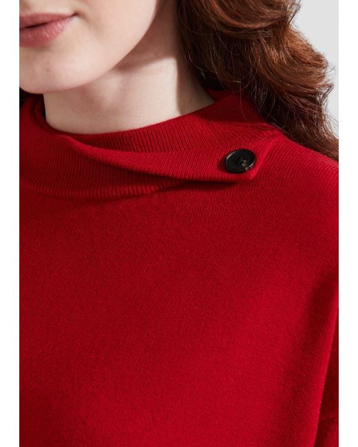 Hobbs Talia Knitted Dress With Cashmere In Red Lyst Canada, 49% OFF