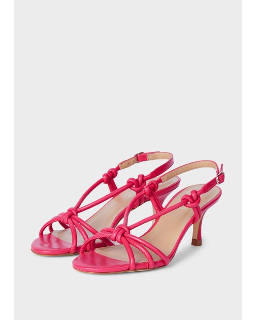 Hobbs Billie Leather Kitten Heel 