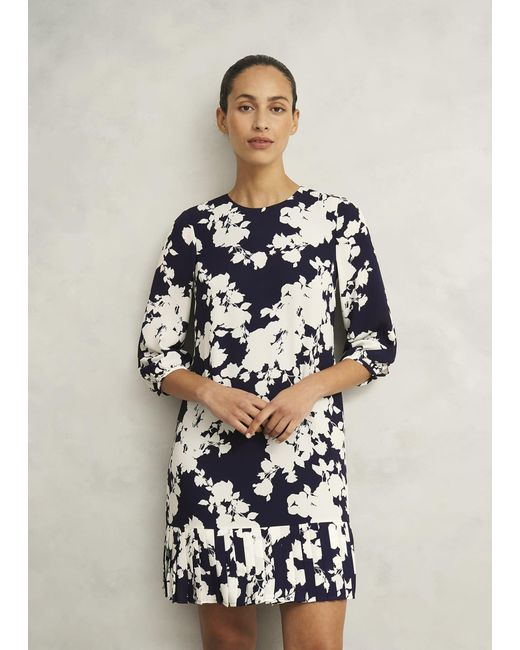 Hobbs White Liana Floral Dress